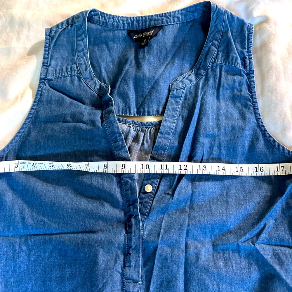 Chambray top